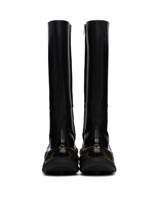 Im Sorry by Petra Collins Black Ssense Exclusive Jennyfax & Mikiosakabe Edition Tall Boots