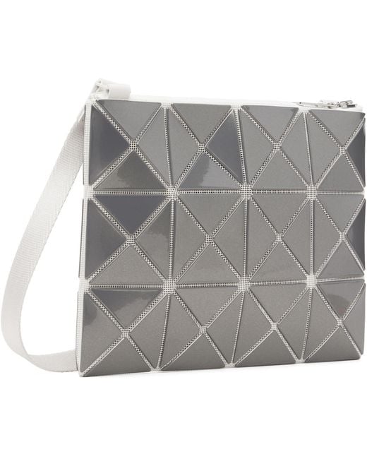 Issey Miyake Gray Lucent Metallic Bag