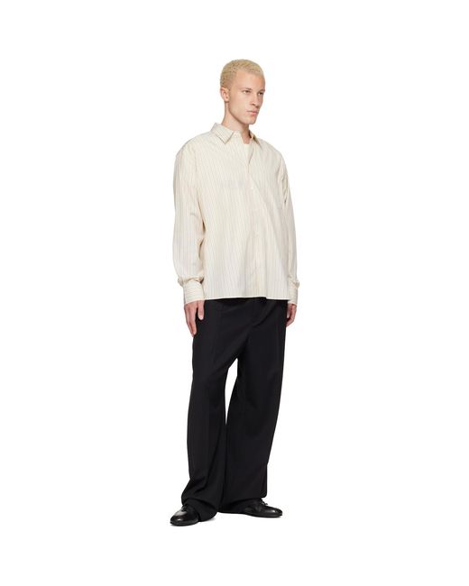 Helmut Lang Black Wardrobe Pull-On Trousers for men