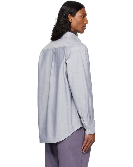 メンズ Gramicci ブラック Stance オックスフォードシャツ Black