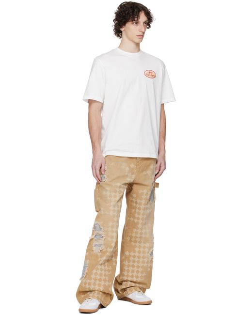 メンズ Amiri ホワイト Station Patch Tシャツ White