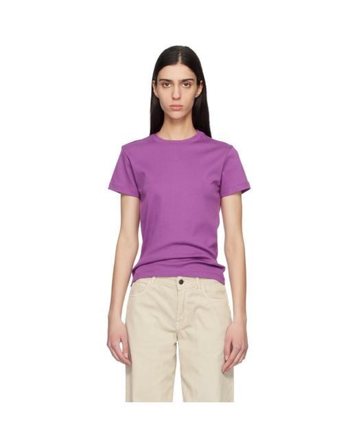 Flore Flore Purple Monica T-Shirt