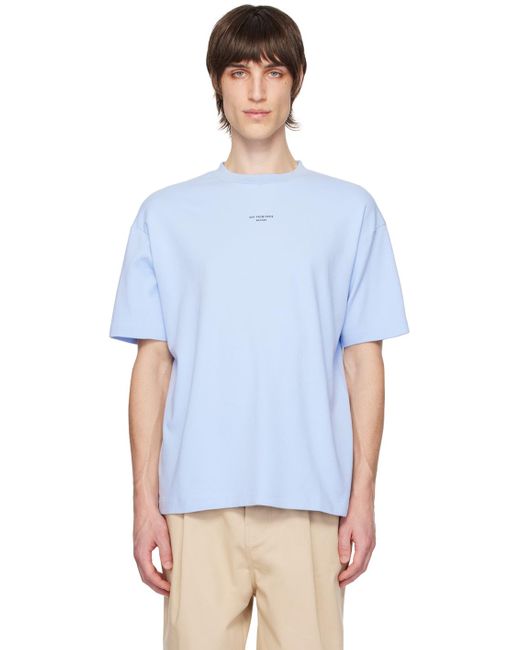 T-shirt 'le t-shirt slogan classique' bleu Drole de Monsieur pour homme en coloris Blue