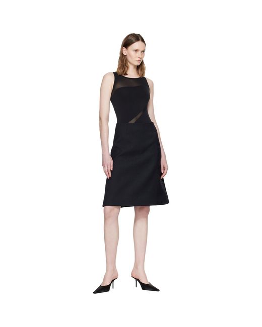 Wolford Black Shade Sleeveless String Bodysuit