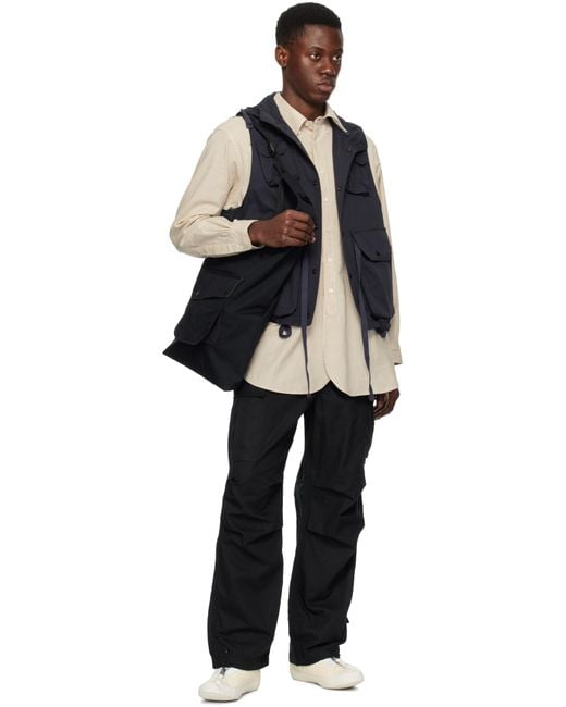 【関税込み】Maharishi ブラック M42 Utility スリングバッグ メンズ Maharishi ブラック M42 Utility スリングバッグ