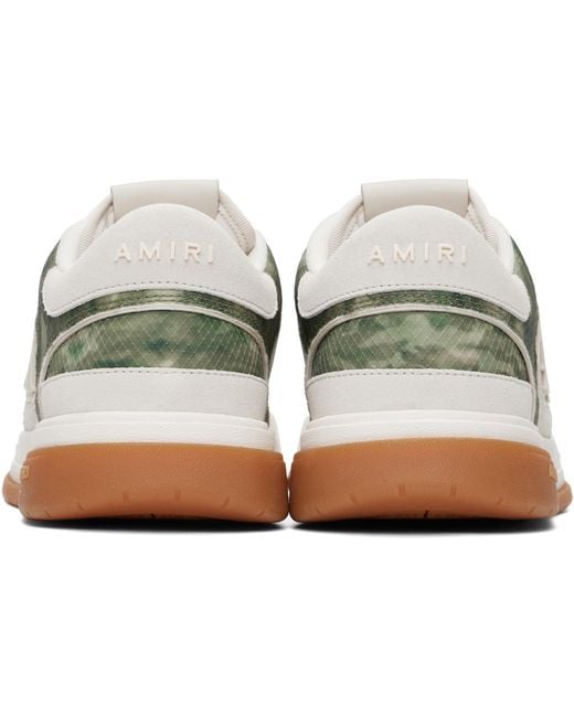 Amiri Black Khaki Classic Low Sneakers for men