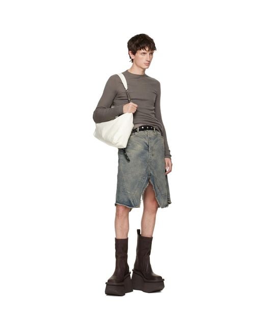 Rick Owens Black Concordians Factory Boots for men