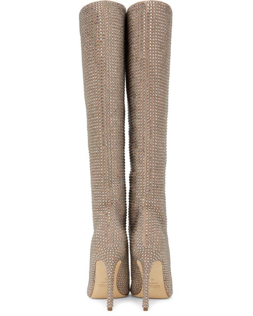 Paris Texas Multicolor Taupe Holly Tall Boots