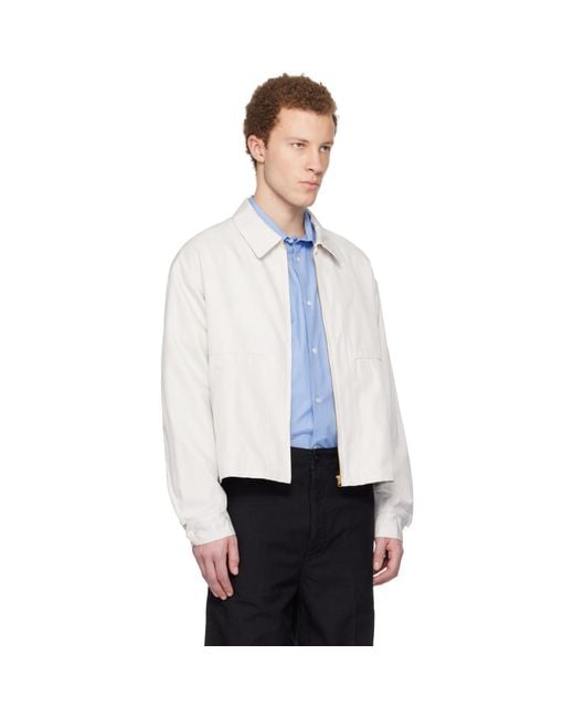 Visvim White Off- Somer Swing Jacket for men