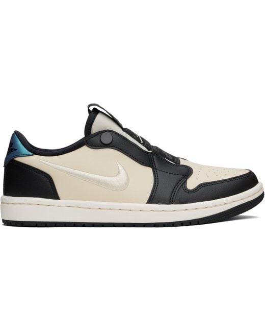 Nike Off Air Jordan 1 Retro Low Slip Sneakers in Black Lyst