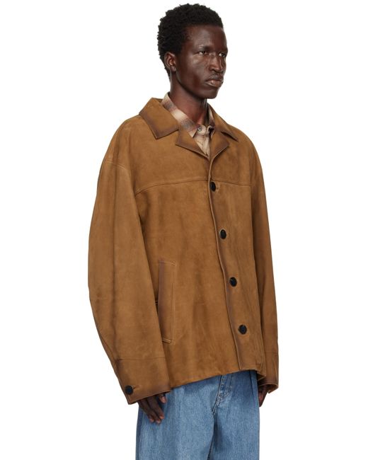 WOOYOUNGMI Goat Suede Jacket for Men | Lyst UK