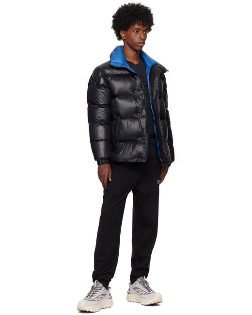 メンズ Moncler Dervox ショート ダウンジャケット Black