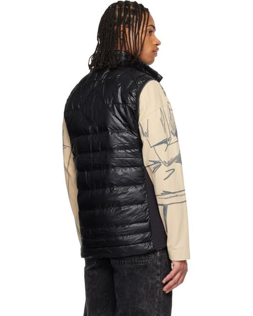Canada Goose Black Hybridge Lite Down Vest for men