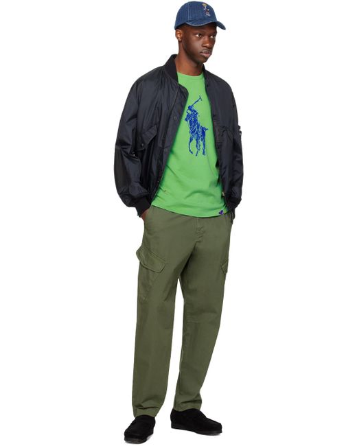 T-shirt vert à logo Polo Ralph Lauren pour homme en coloris Green
