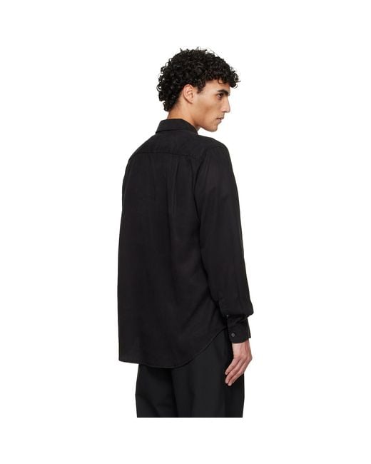 Hope Black Regular Fit Shirt for men