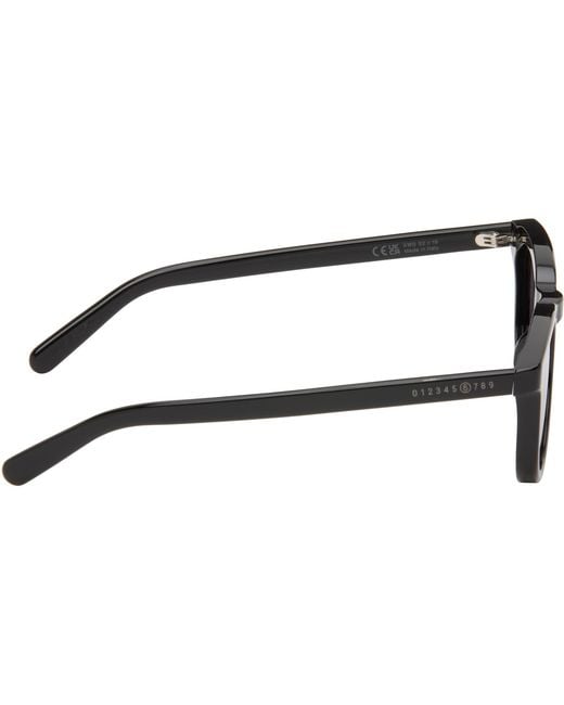 MM6 by Maison Margiela Black 3 Sunglasses for men