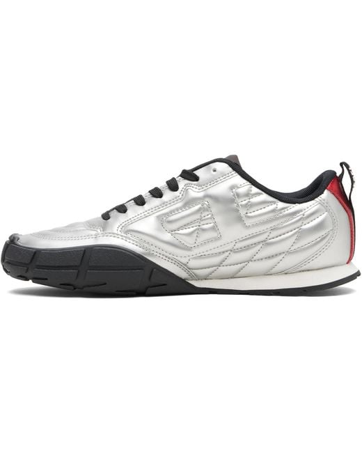 DIESEL Black S-Pagodha Low Sneakers for men
