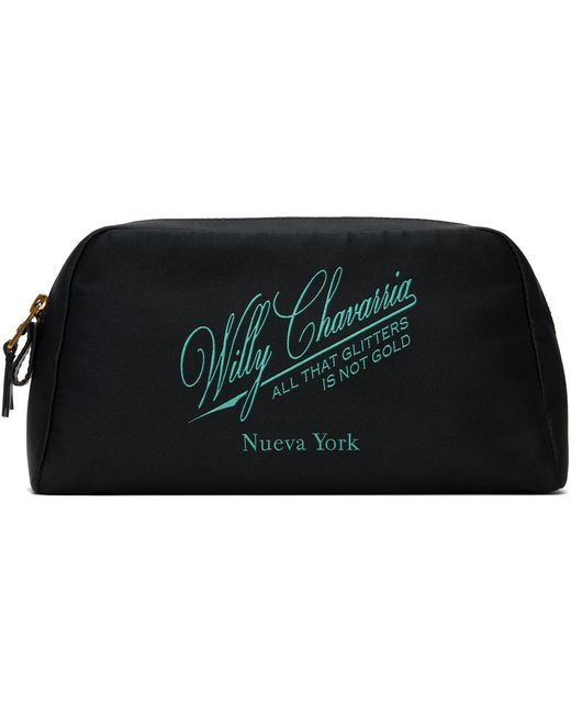 Willy Chavarria Black Label Wash Pouch for men