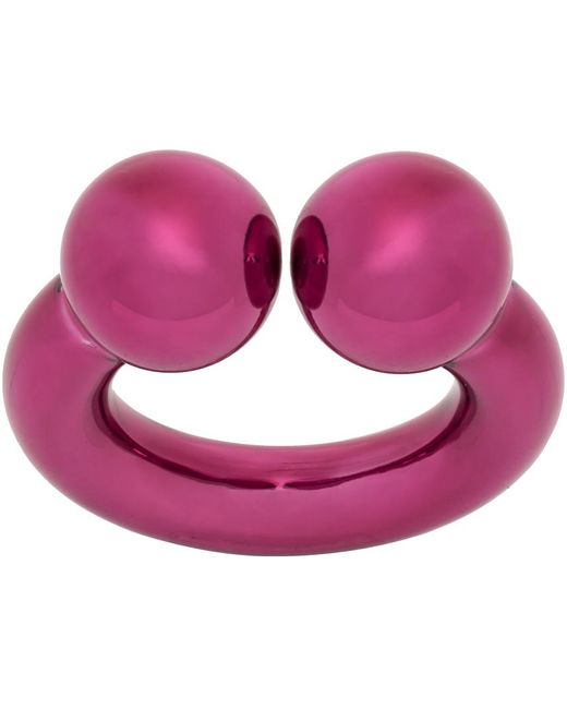 MM6 by Maison Martin Margiela Pink Piercing Ring
