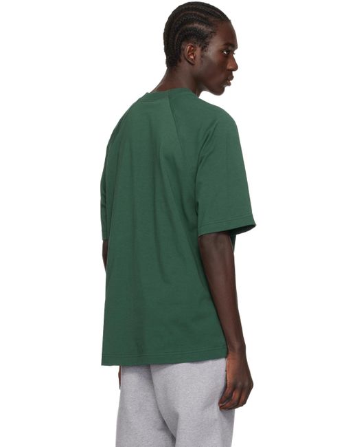 Jacquemus Green 'le T-shirt Typo' T-shirt for men