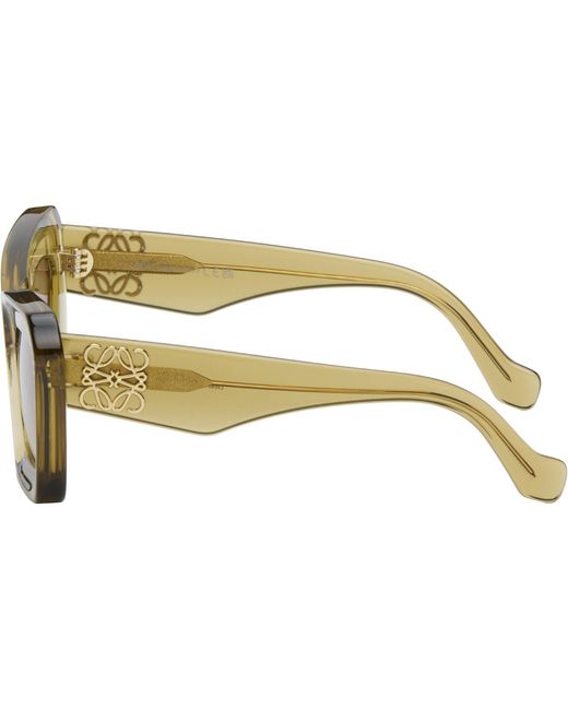 Loewe Black Anagram Sunglasses for men