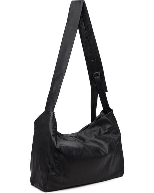 Yohji Yamamoto Black Puff Bag