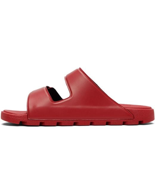 HUGO Red Double-Touch Closure Straps Logo Sandals for men