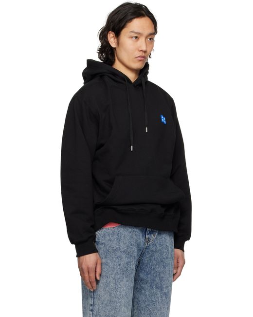 Adererror Black Sig; Trs Tag 01 Hoodie for men
