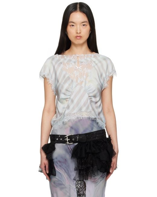 Collina Strada Black Waterlily Blouse
