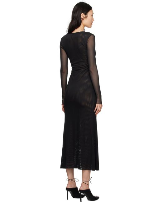 Kim Shui Black Ssense Exclusive Maxi Dress