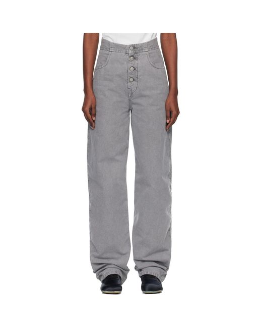 MM6 by Maison Margiela Black Dyed Jeans