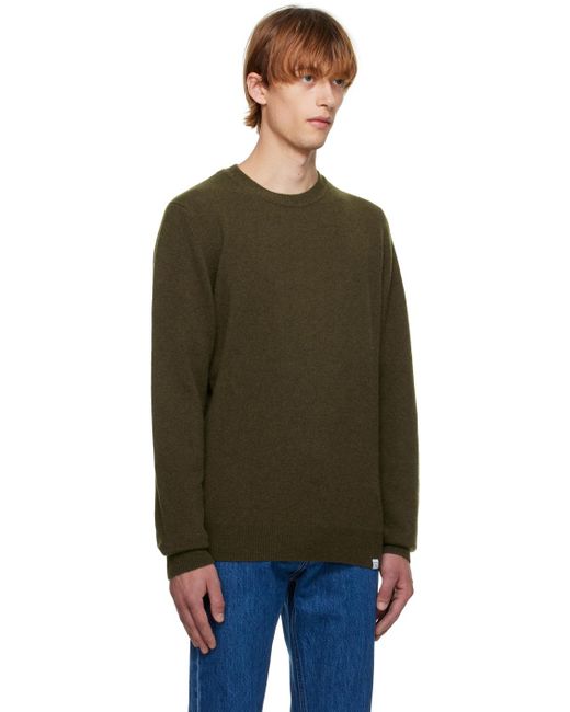Norse Projects Black Sigf Sweater for men