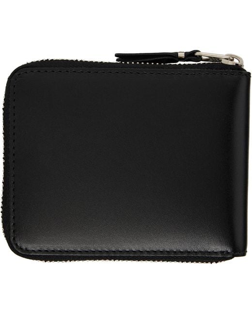 Comme des Garçons Black Eyelet Wallet for men