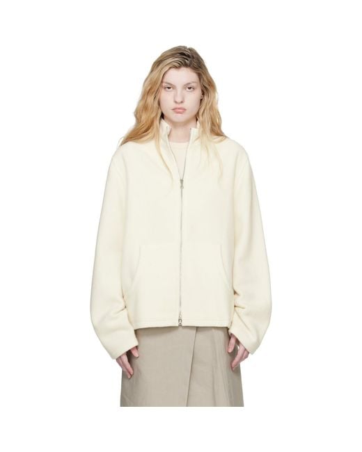 Rier Natural Off- Full Zip Jacket