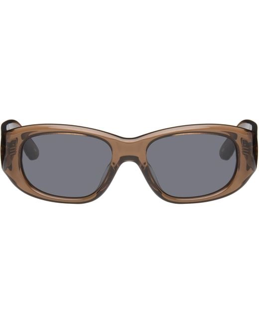 THISTLES Gray 'The Al' Sunglasses