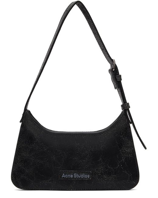 Acne Black Platt Micro Shoulder Bag