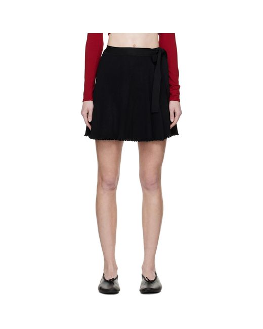 Live The Process Black Malia Miniskirt