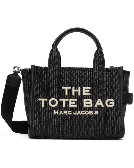 Marc Jacobs Black 'The Woven Small Tote Bag' Tote