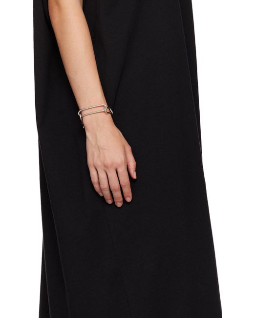 アクセサリー MM6 MAISON MARGIELA Elongated Bracelet MM6 by Maison Martin Margiela Elongated Bracelet in Black | Lyst