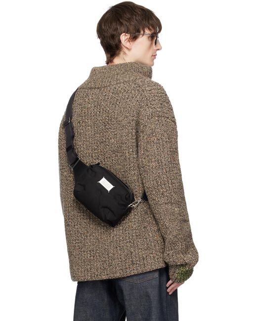 Maison Margiela Brown Half-zip Sweater for men
