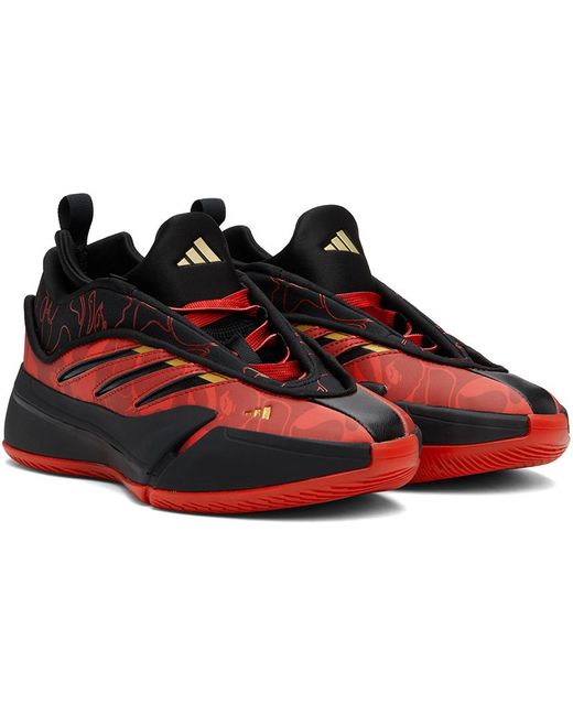 Baskets Dame 9 Rouges À Motif Camouflage Édition Adidas Originals A Bathing Ape en coloris Black