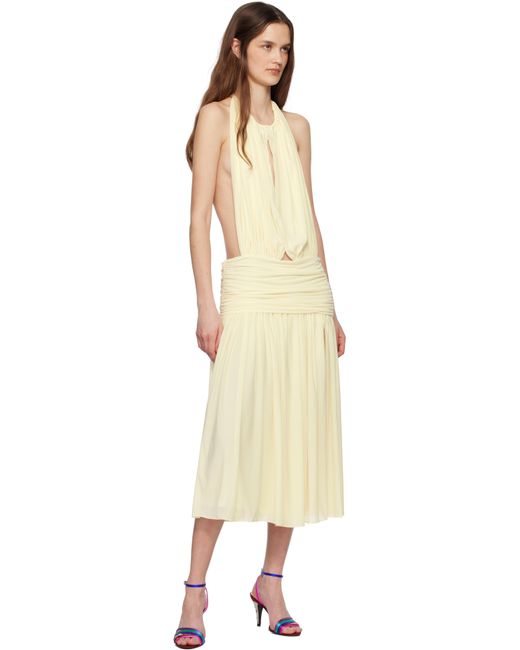 Mirror Palais Black Off- 'La Piscine' Lady Length Midi Dress