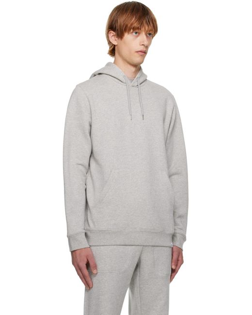 Norse Projects Gray Vagn Classic Hoodie for men