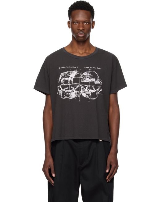 Enfants Riches Deprimes Black 'look For The Fifth' T-shirt for men