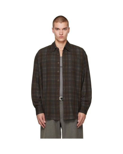 Our Legacy Black Borrowed Shirt for men