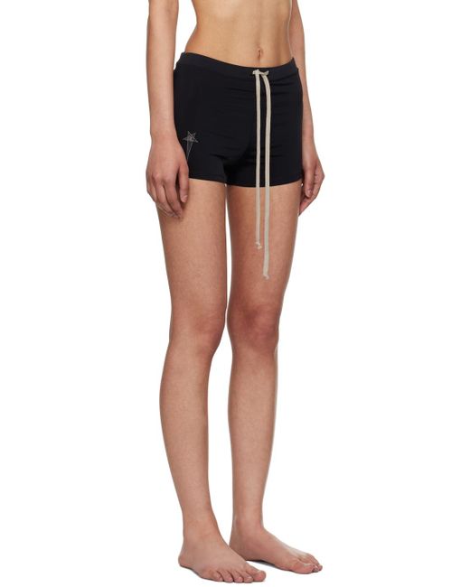 Rick Owens Black Champion Edition Swim Shorts