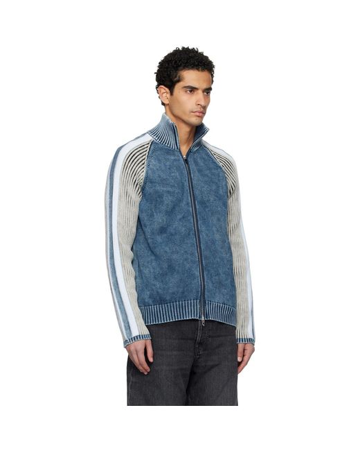 DIESEL Blue K-Heronimo Sweater for men