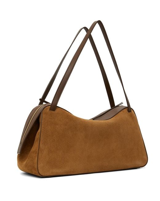 Jil Sander Brown Dune Medium Bag