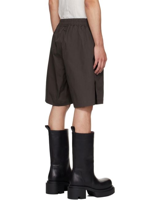 Rick Owens Black Concordians Boxer Shorts for men