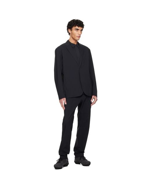 Veilance Black Indisce Mx Trousers for men